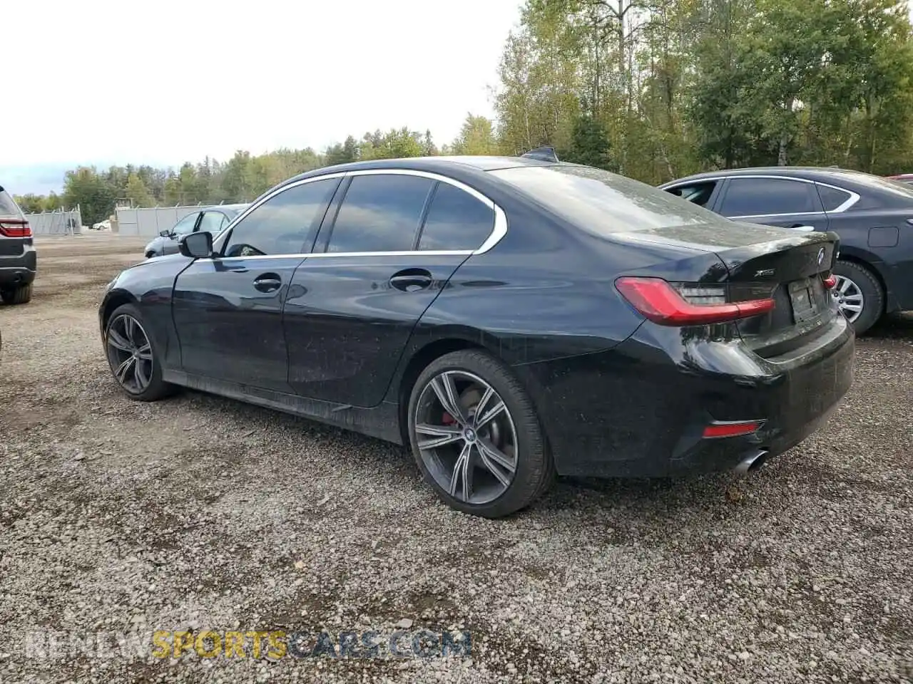 2 Фотография поврежденного автомобиля WBA5R7C54KFH22647 BMW 3 SERIES 2019
