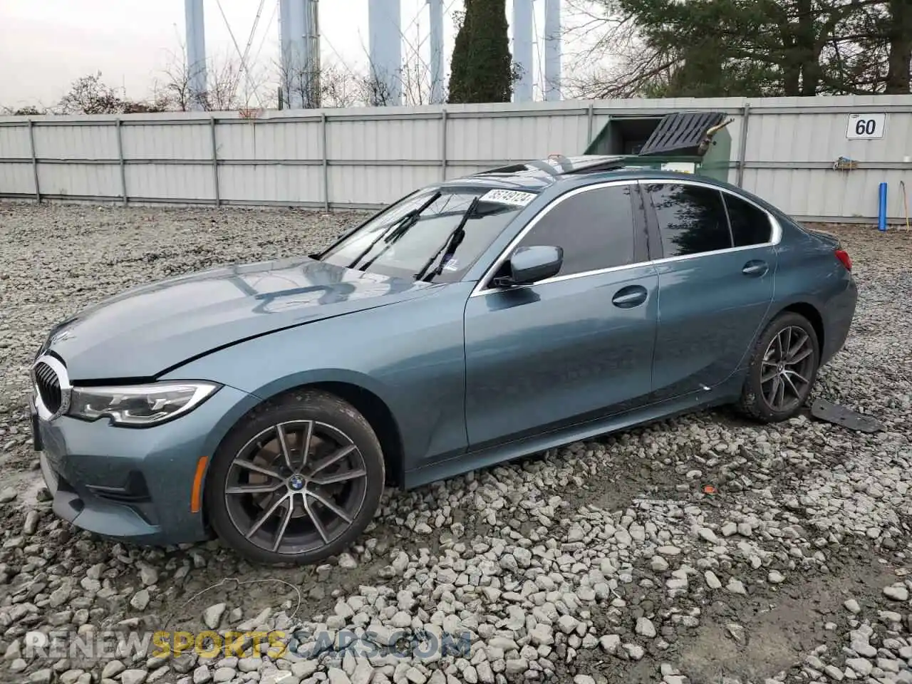 1 Photograph of a damaged car WBA5R7C55KAJ85524 BMW 3 SERIES 2019