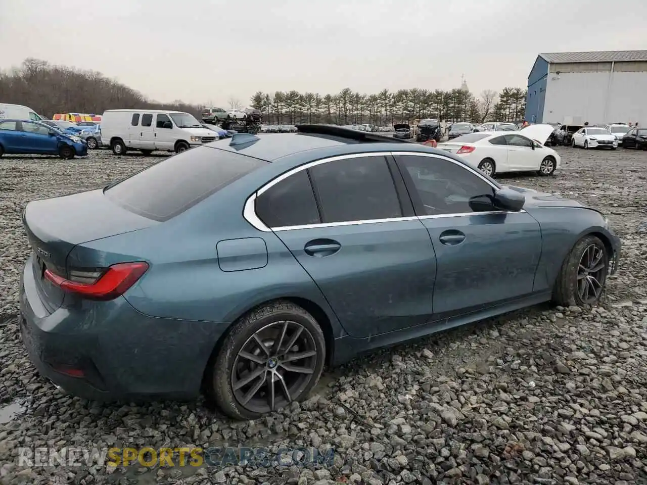 3 Photograph of a damaged car WBA5R7C55KAJ85524 BMW 3 SERIES 2019