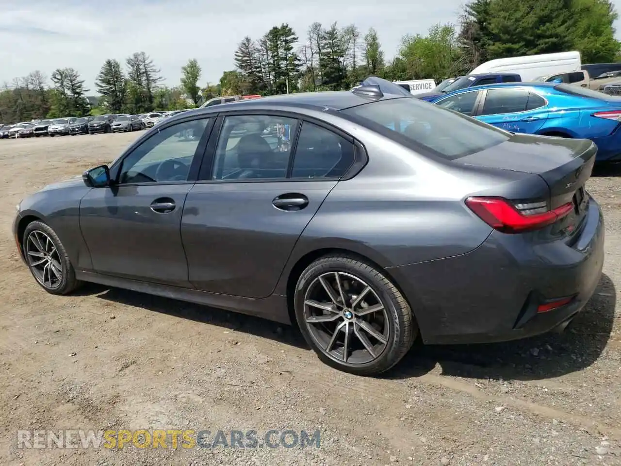 2 Photograph of a damaged car WBA5R7C55KFH09504 BMW 3 SERIES 2019