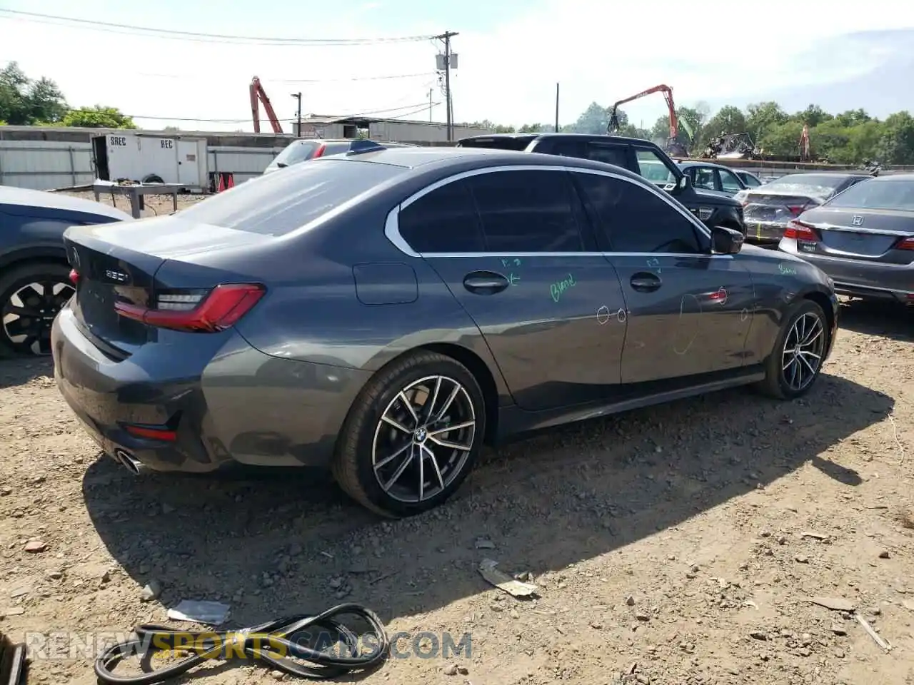 3 Photograph of a damaged car WBA5R7C56KAJ84771 BMW 3 SERIES 2019