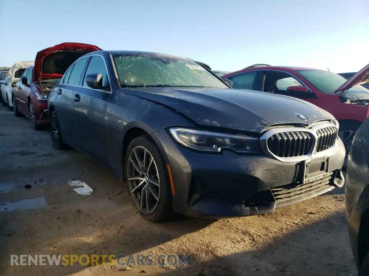 1 Photograph of a damaged car WBA5R7C57KAJ79367 BMW 3 SERIES 2019