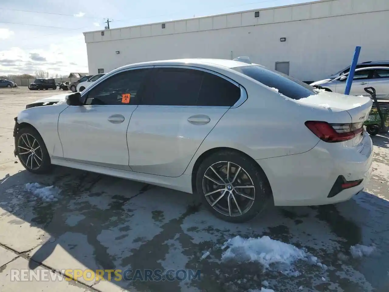 2 Photograph of a damaged car WBA5R7C57KAJ80695 BMW 3 SERIES 2019