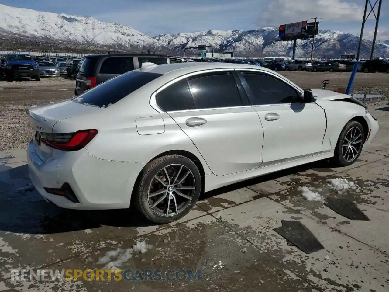 3 Photograph of a damaged car WBA5R7C57KAJ80695 BMW 3 SERIES 2019