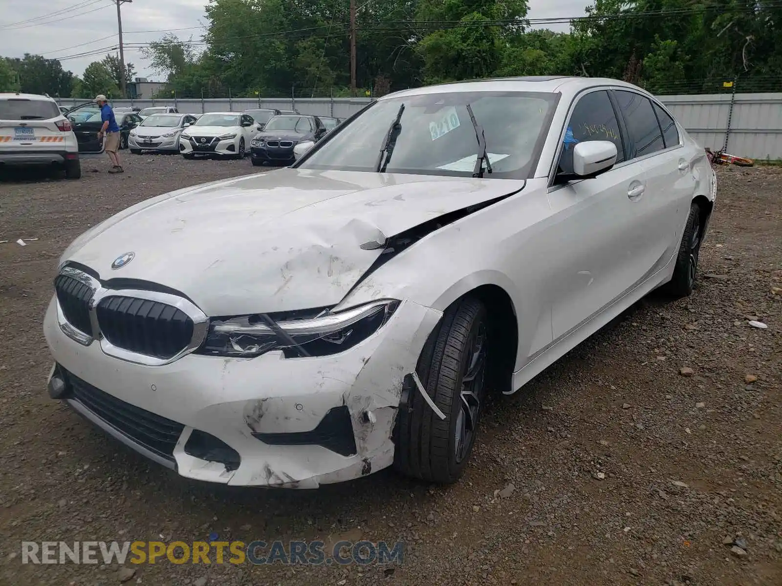 2 Photograph of a damaged car WBA5R7C57KFH23890 BMW 3 SERIES 2019