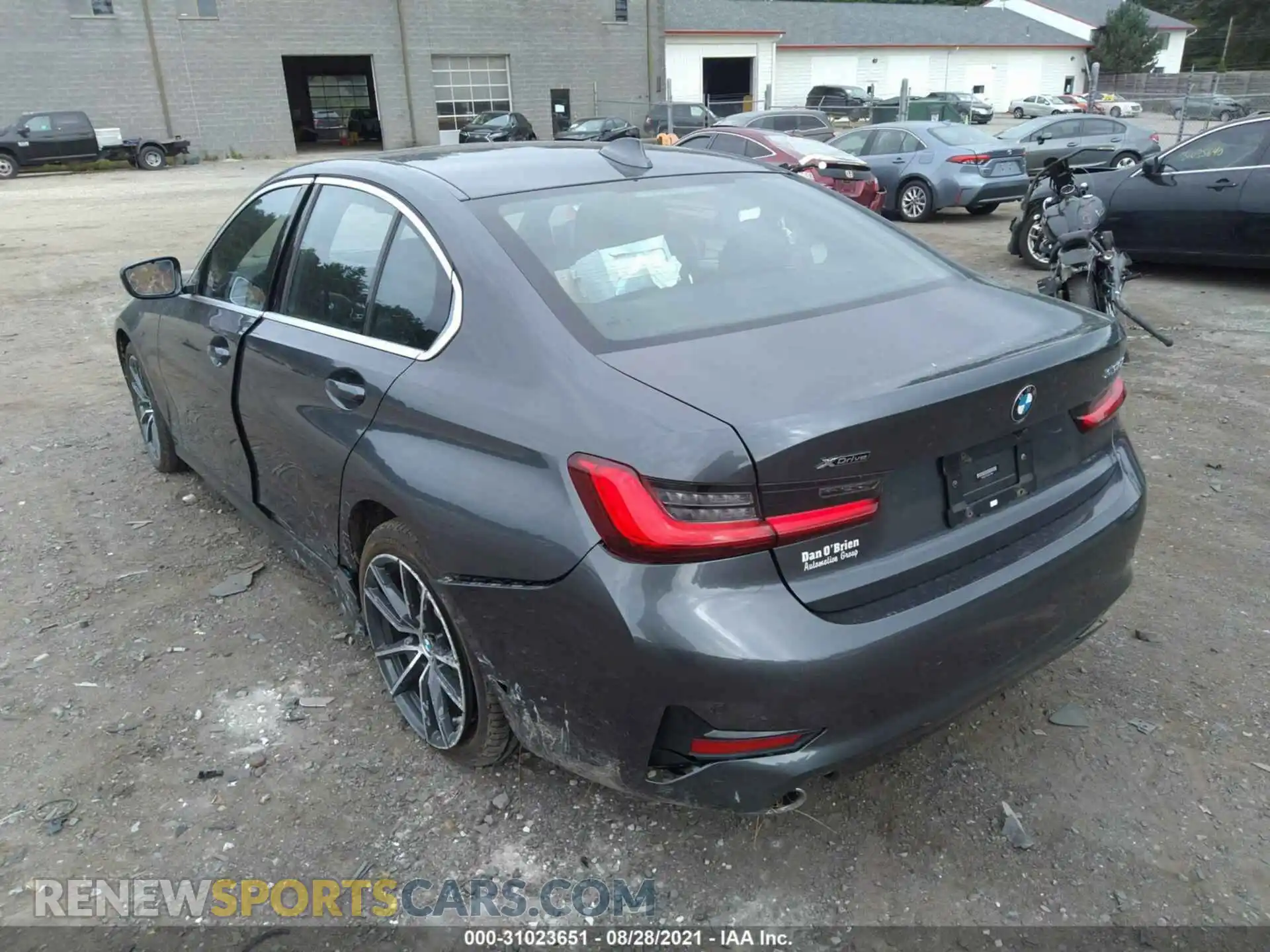 3 Photograph of a damaged car WBA5R7C58KAJ79085 BMW 3 SERIES 2019