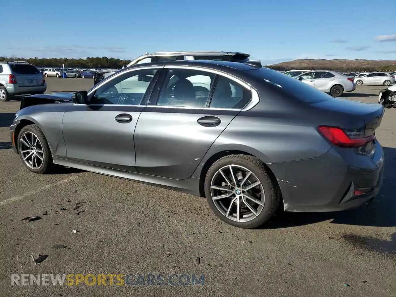 2 Photograph of a damaged car WBA5R7C58KAJ83914 BMW 3 SERIES 2019