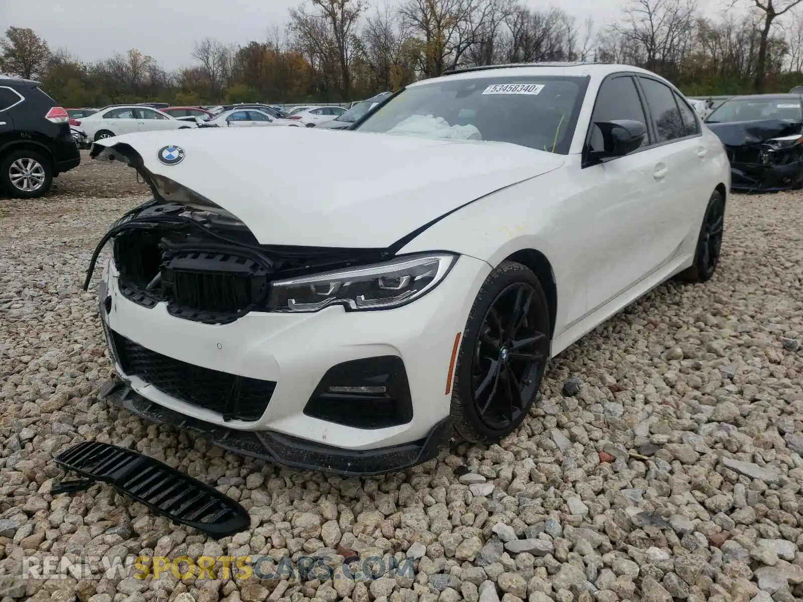 2 Photograph of a damaged car WBA5R7C59KAJ80648 BMW 3 SERIES 2019