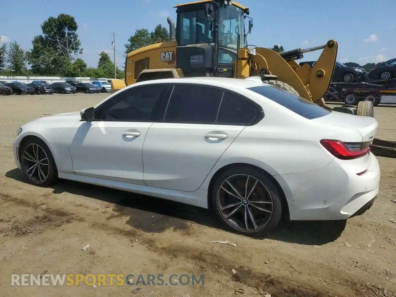 2 fotografías del automóvil dañado WBA5R7C59KAJ81377 BMW 3 SERIES 2019