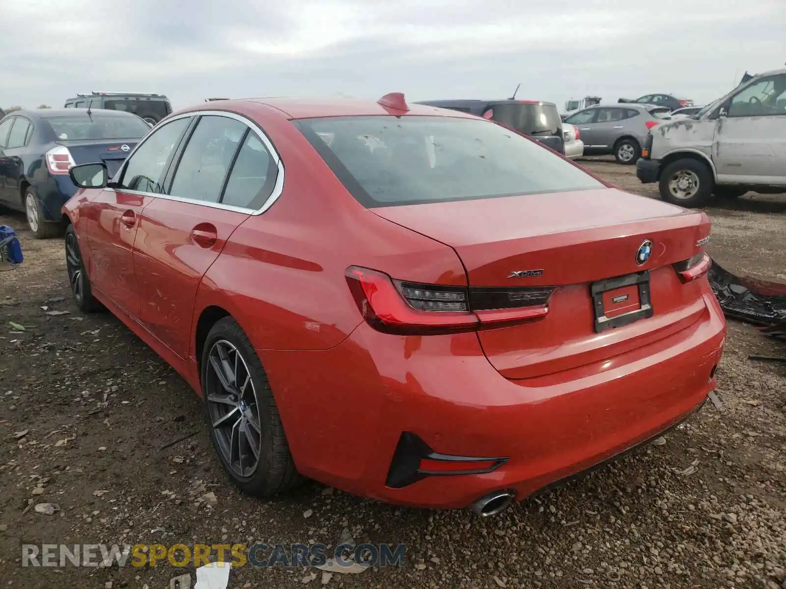 3 Photograph of a damaged car WBA5R7C59KAJ87440 BMW 3 SERIES 2019