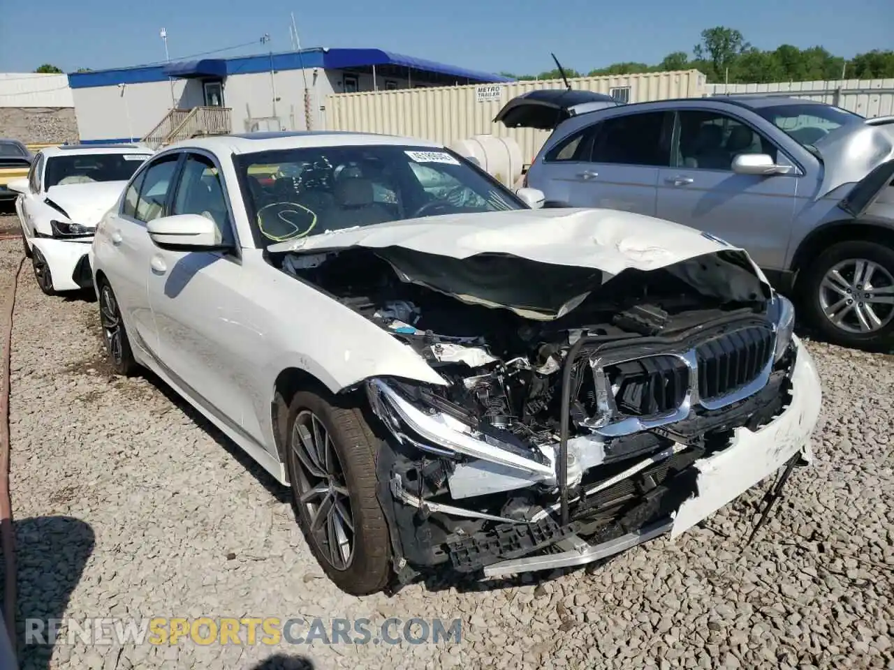 1 Photograph of a damaged car 3MW5R1J07L8B04749 BMW 3 SERIES 2020