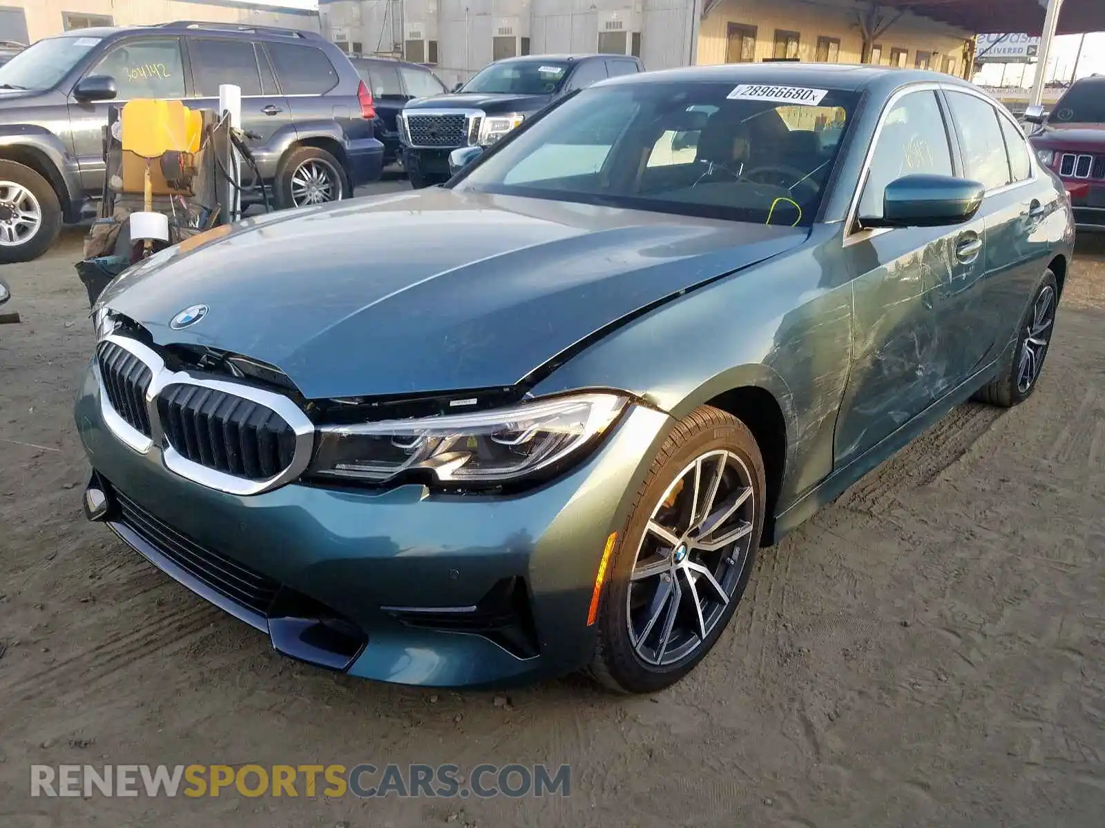 2 Photograph of a damaged car 3MW5R1J09L8B04445 BMW 3 SERIES 2020