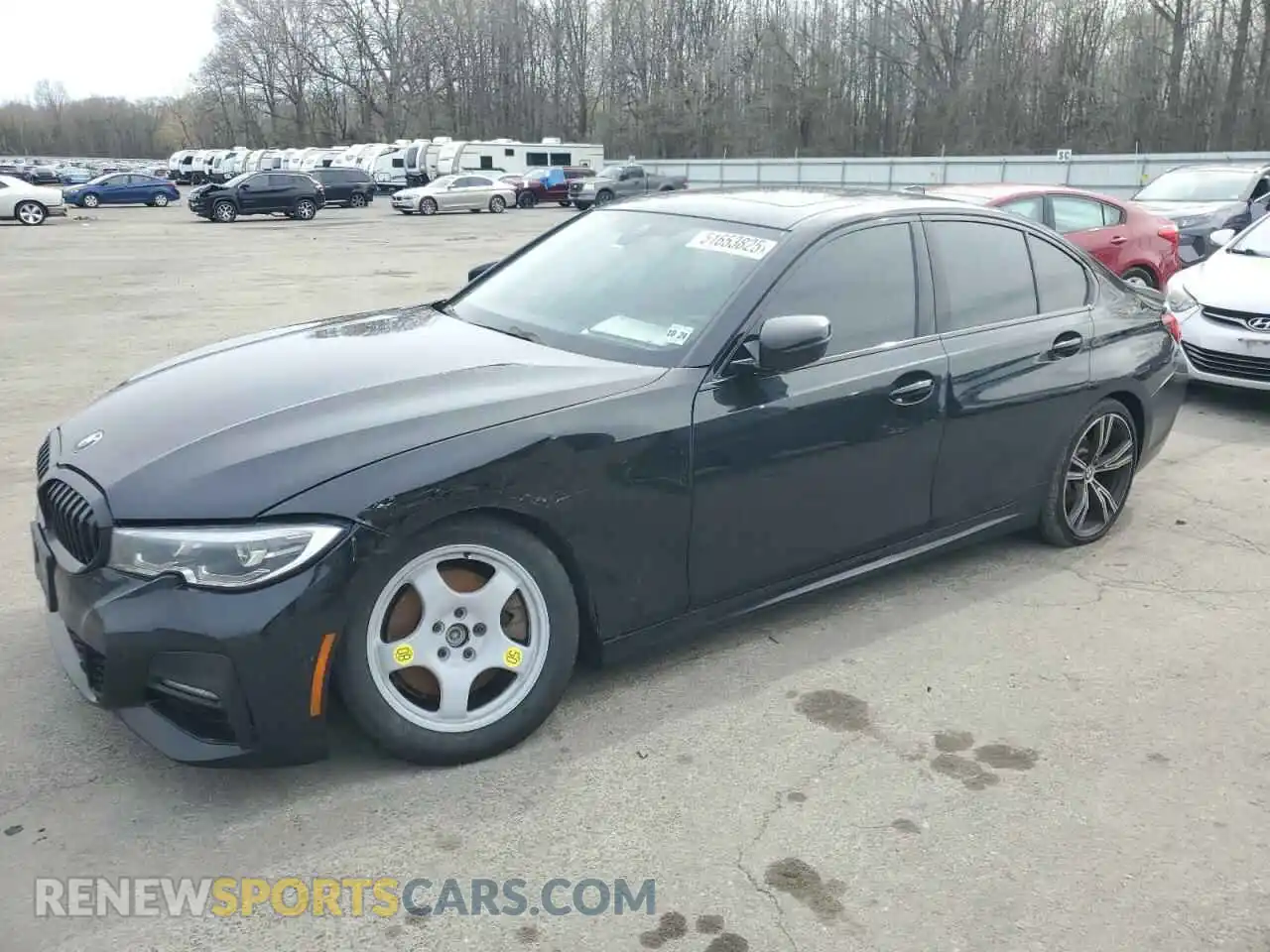 1 Photograph of a damaged car 3MW5R7J00L8B03977 BMW 3 SERIES 2020