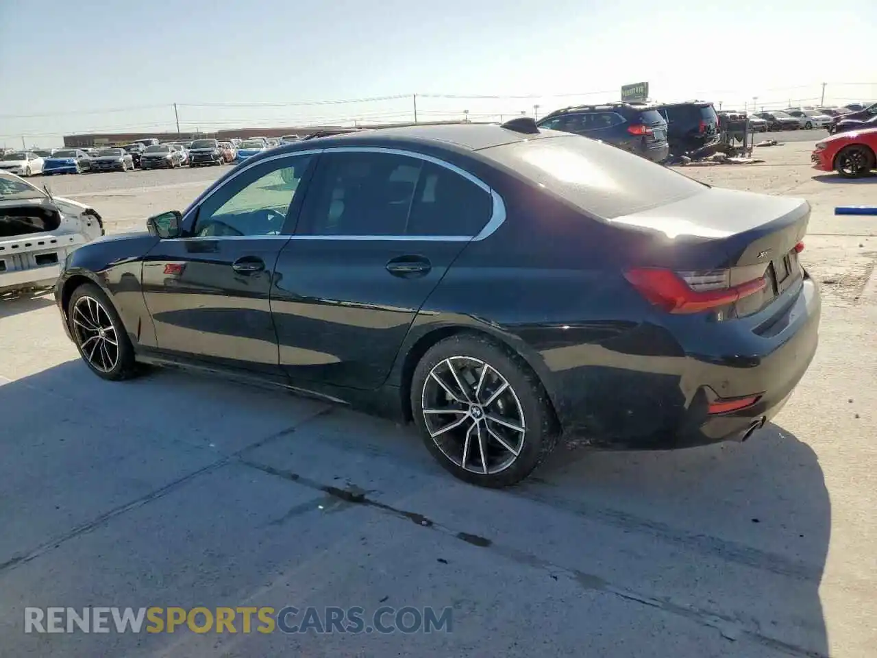 2 Photograph of a damaged car 3MW5R7J00L8B33416 BMW 3 SERIES 2020