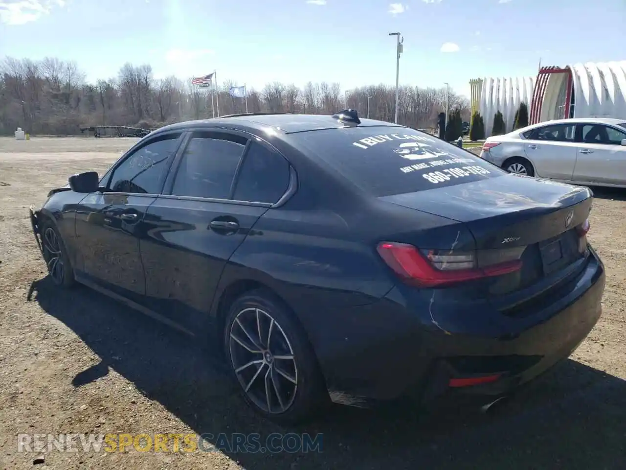 3 Photograph of a damaged car 3MW5R7J03L8B27416 BMW 3 SERIES 2020