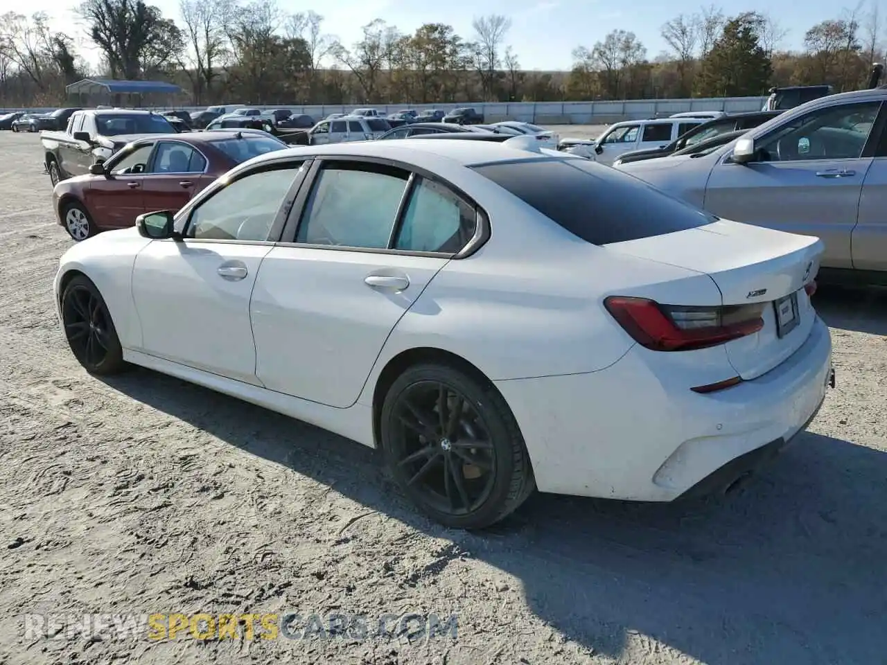 2 Фотография поврежденного автомобиля 3MW5R7J04L8B17834 BMW 3 SERIES 2020