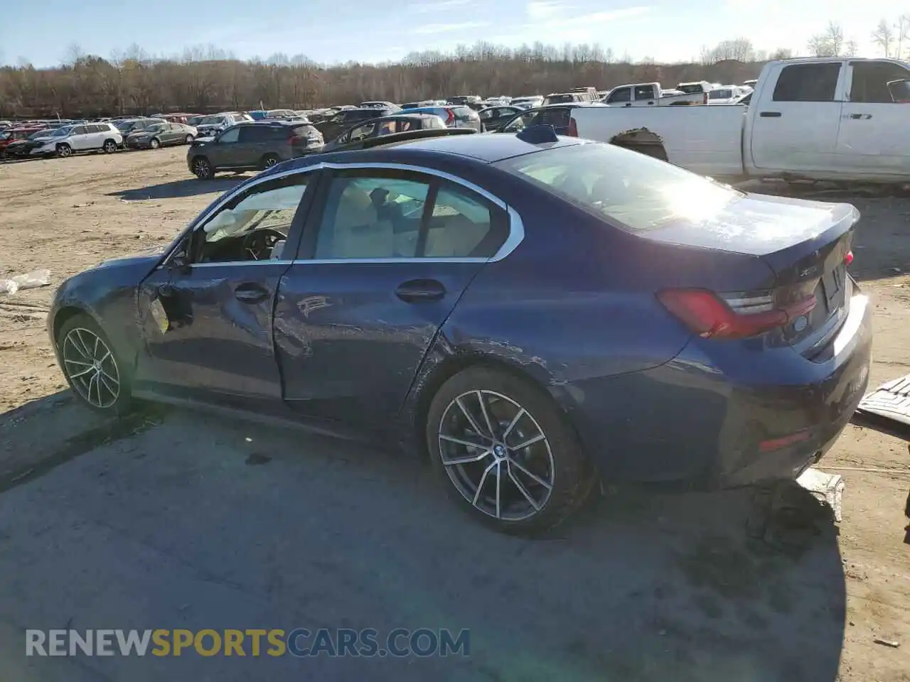 2 Photograph of a damaged car 3MW5R7J06L8B11338 BMW 3 SERIES 2020