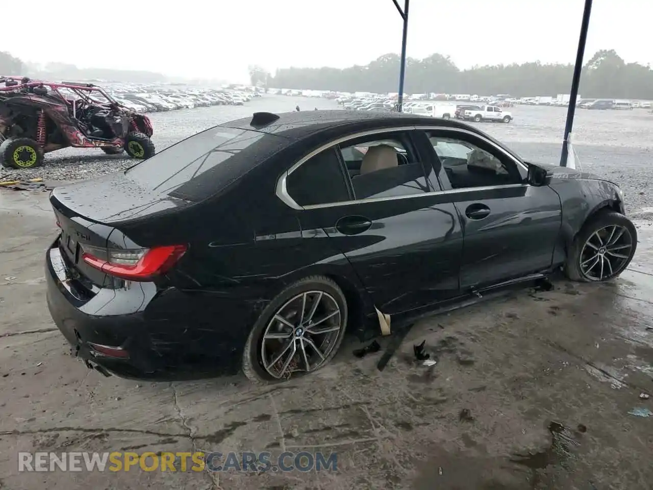 3 Photograph of a damaged car 3MW5R7J06L8B21187 BMW 3 SERIES 2020