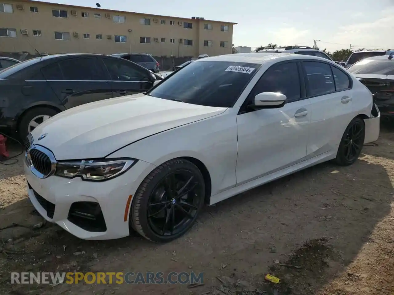1 Photograph of a damaged car WBA5R1C00LFH33342 BMW 3 SERIES 2020