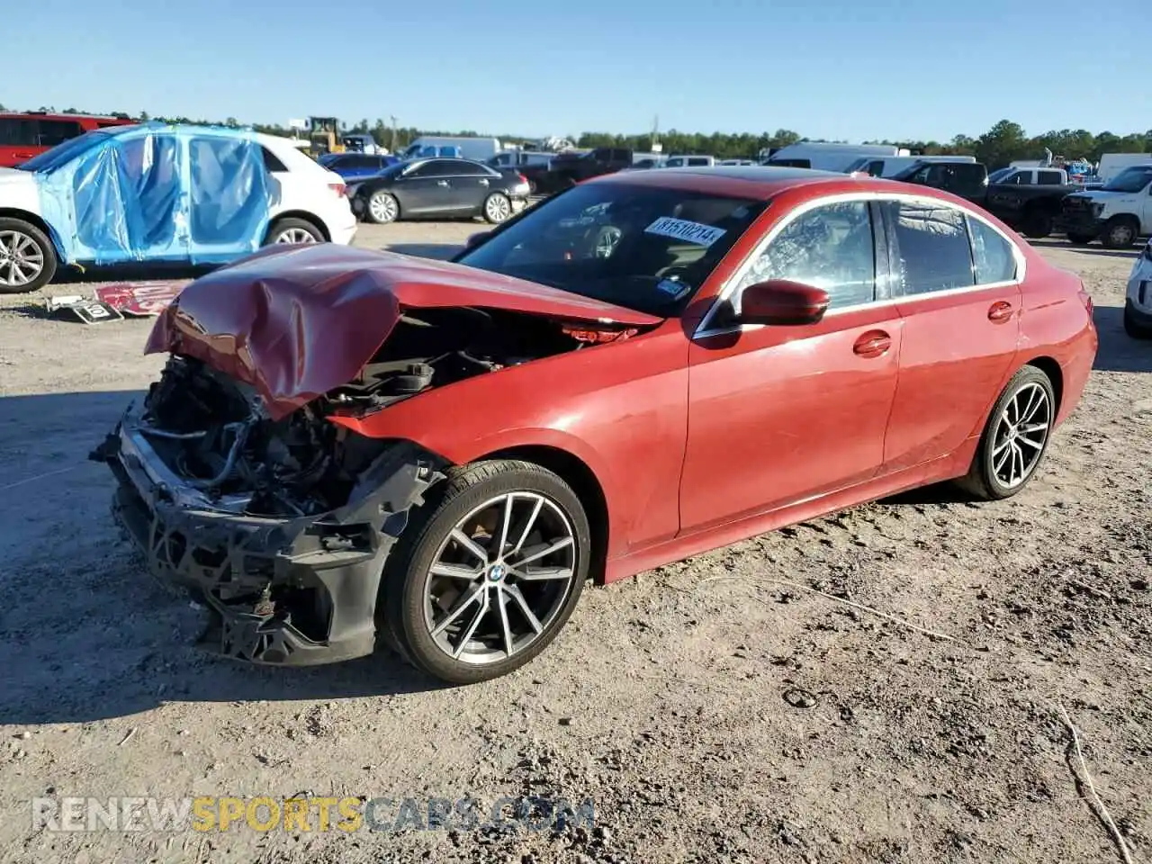 1 Photograph of a damaged car WBA5R1C01LFH84350 BMW 3 SERIES 2020