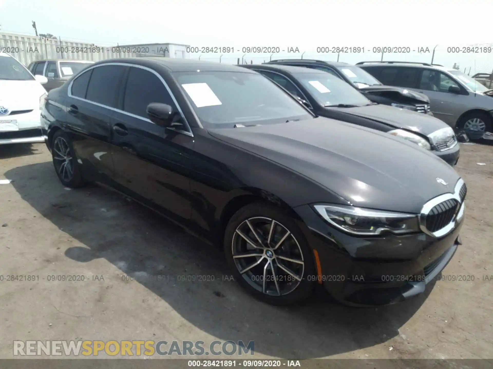 1 fotografías del automóvil dañado WBA5R1C01LFJ28159 BMW 3 SERIES 2020