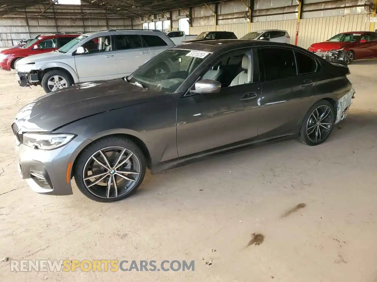 1 fotografías del automóvil dañado WBA5R1C02LFH52541 BMW 3 SERIES 2020