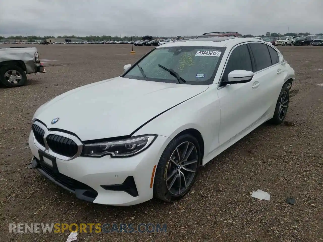 2 Photograph of a damaged car WBA5R1C04LFH54663 BMW 3 SERIES 2020