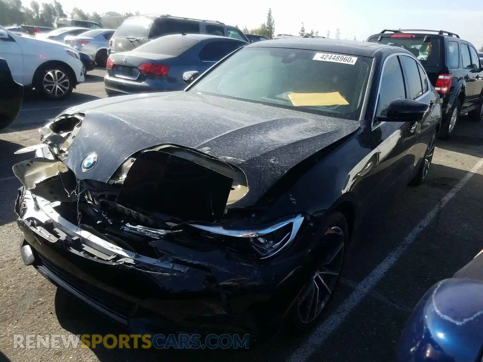 2 Photograph of a damaged car WBA5R1C04LFJ01859 BMW 3 SERIES 2020