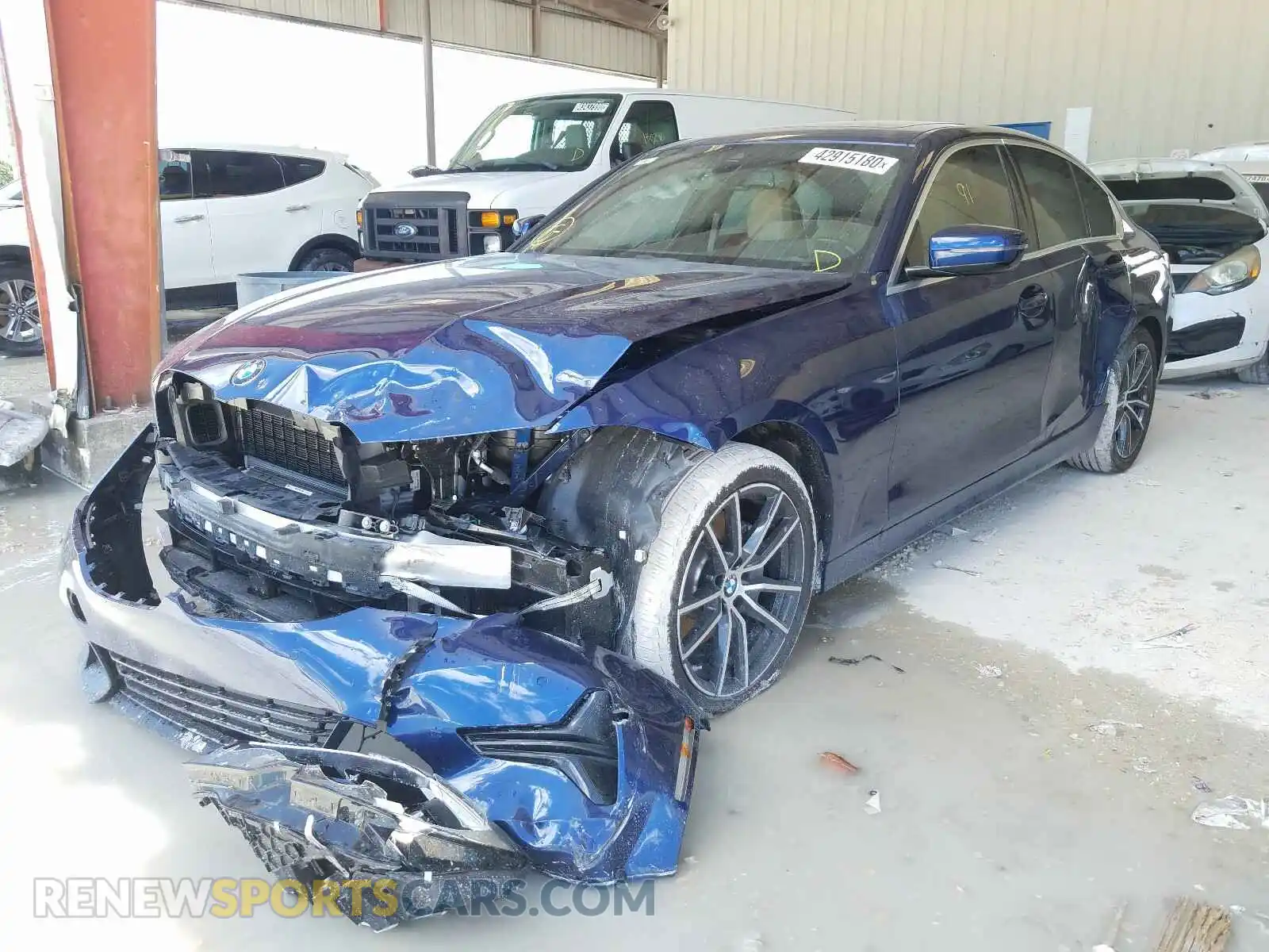 2 Photograph of a damaged car WBA5R1C06LFH44524 BMW 3 SERIES 2020
