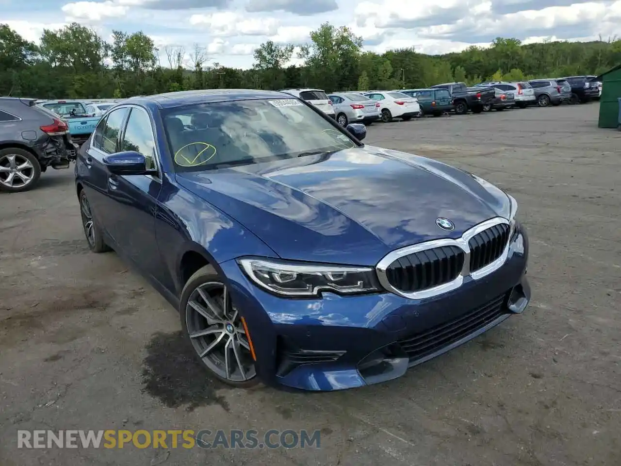 1 Photograph of a damaged car WBA5R7C03LFH50719 BMW 3 SERIES 2020