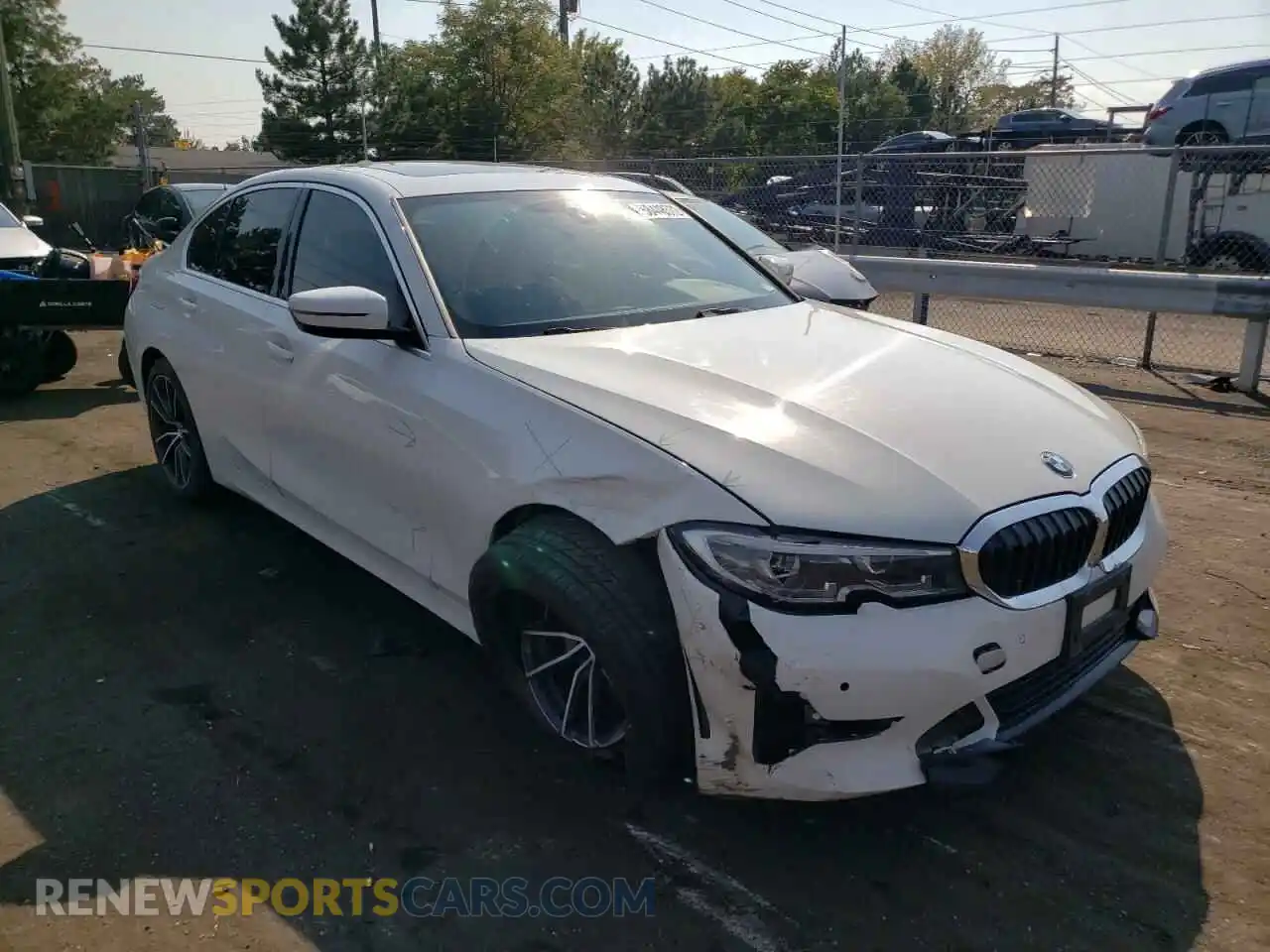 1 Photograph of a damaged car WBA5R7C08LFH33740 BMW 3 SERIES 2020