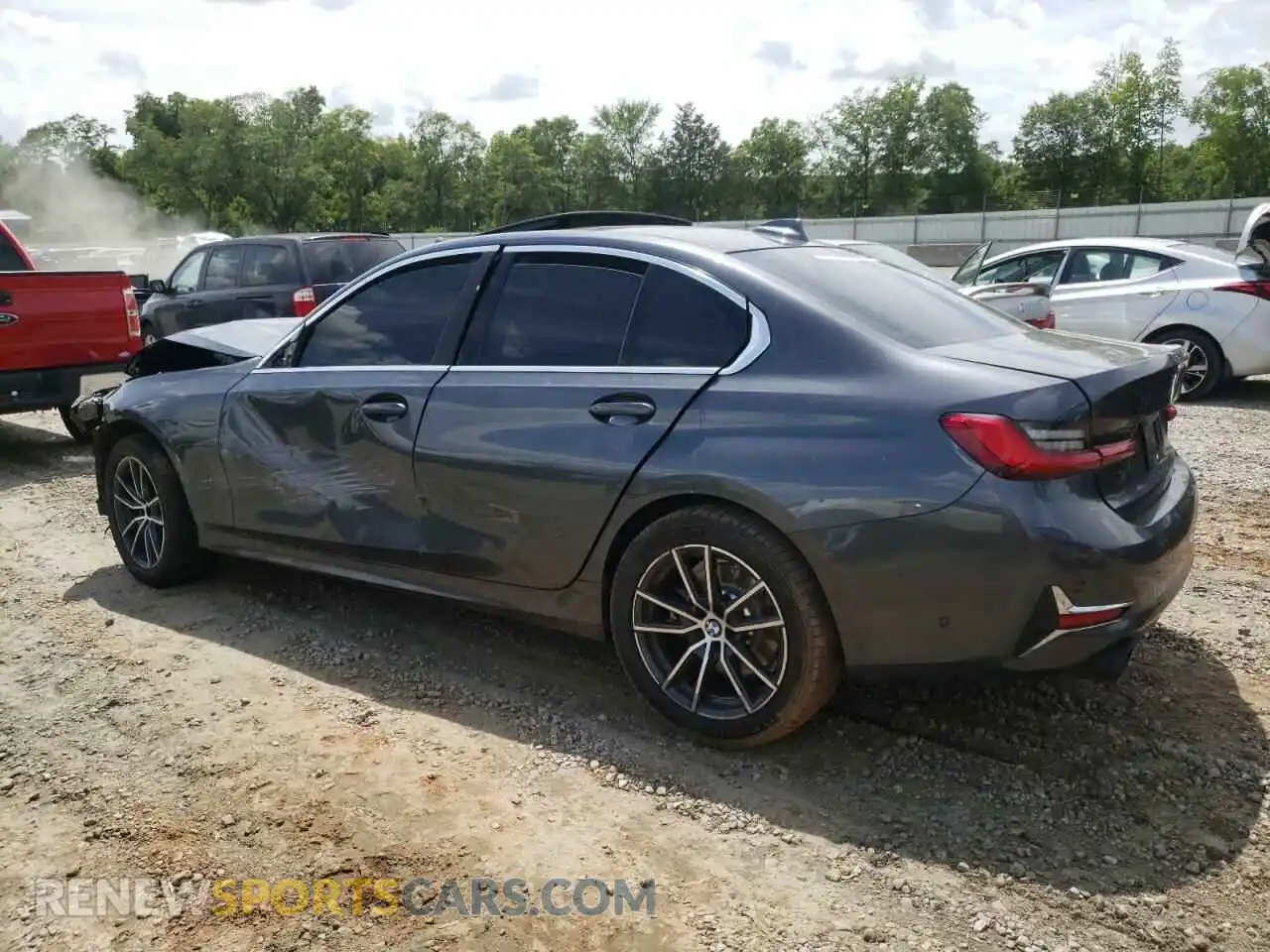 2 Photograph of a damaged car WBA5R7C08LFJ10597 BMW 3 SERIES 2020