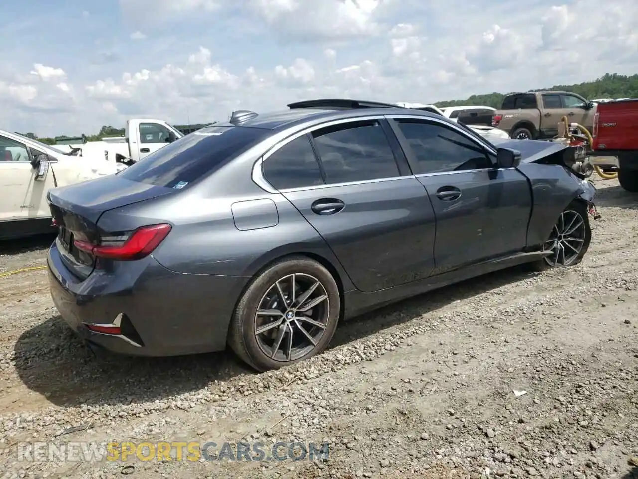 3 Photograph of a damaged car WBA5R7C08LFJ10597 BMW 3 SERIES 2020