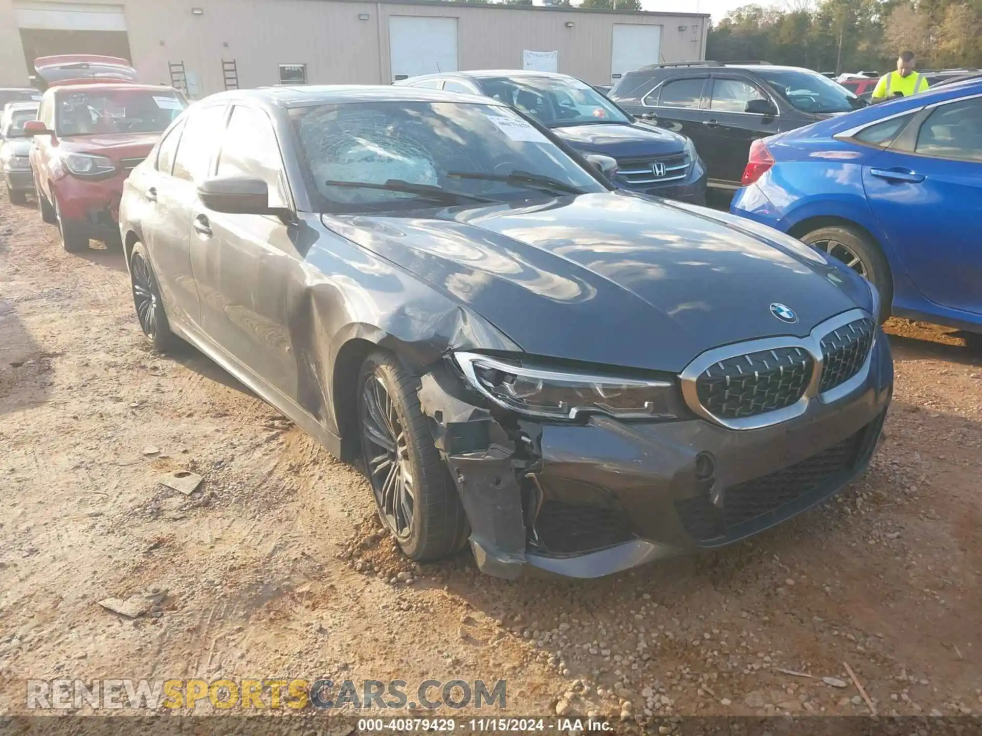 1 Photograph of a damaged car WBA5U7C01LFH14560 BMW 3 SERIES 2020
