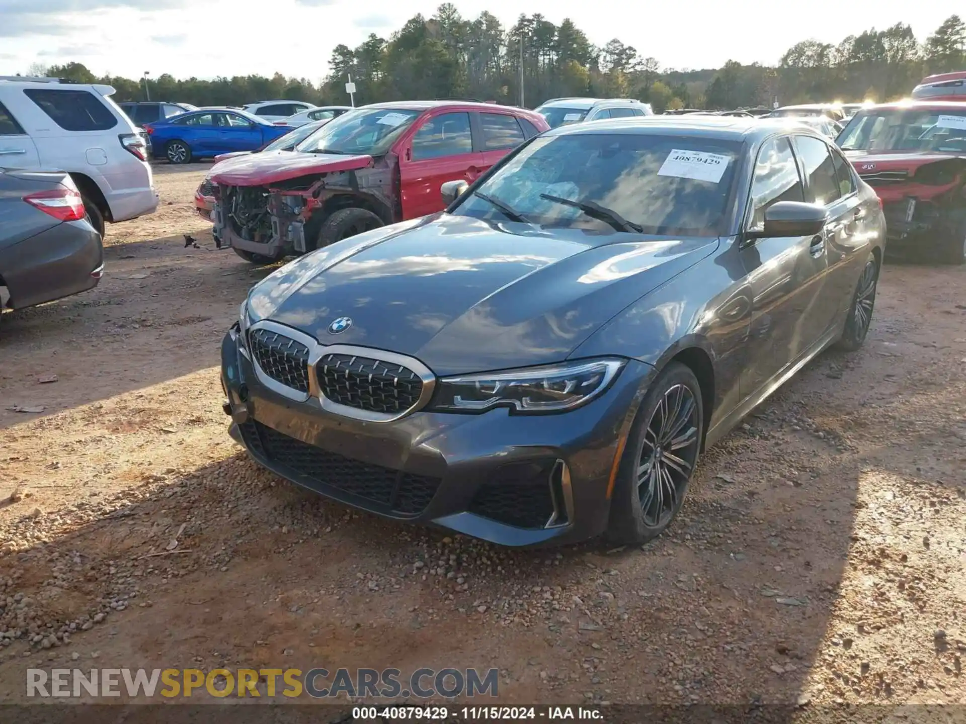 2 Photograph of a damaged car WBA5U7C01LFH14560 BMW 3 SERIES 2020