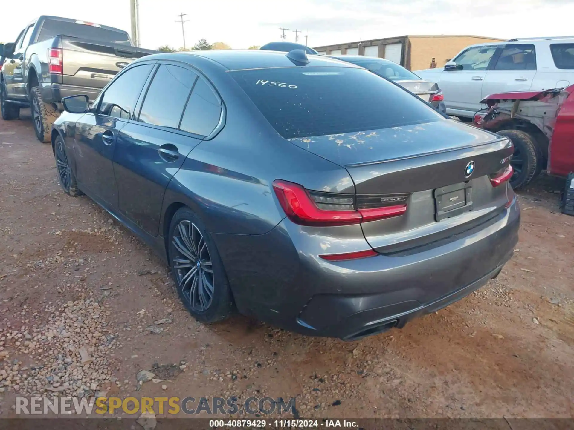 3 Photograph of a damaged car WBA5U7C01LFH14560 BMW 3 SERIES 2020