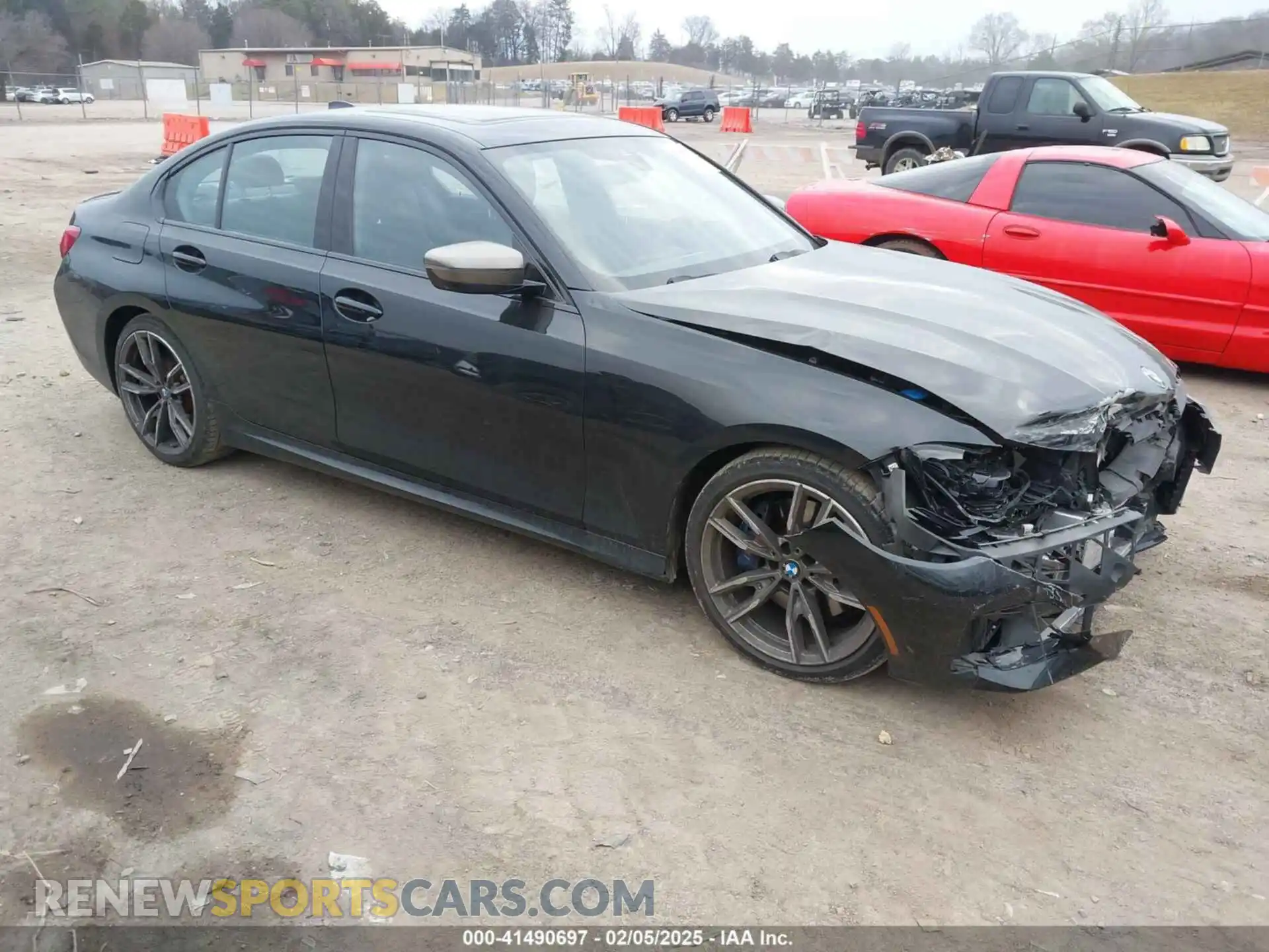 1 Photograph of a damaged car WBA5U7C02LAF54184 BMW 3 SERIES 2020