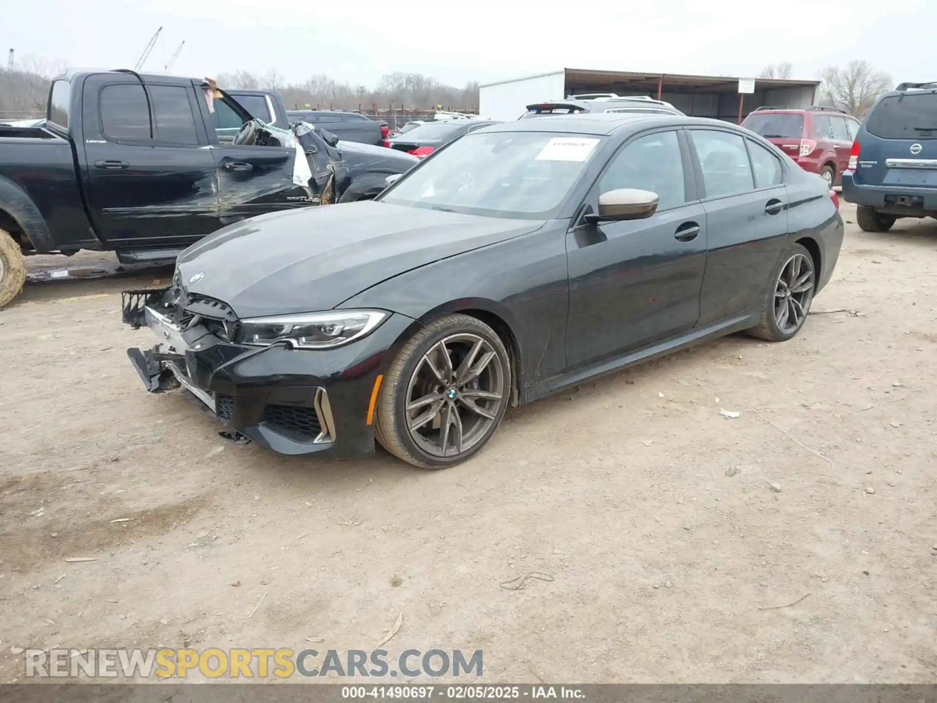 2 Photograph of a damaged car WBA5U7C02LAF54184 BMW 3 SERIES 2020