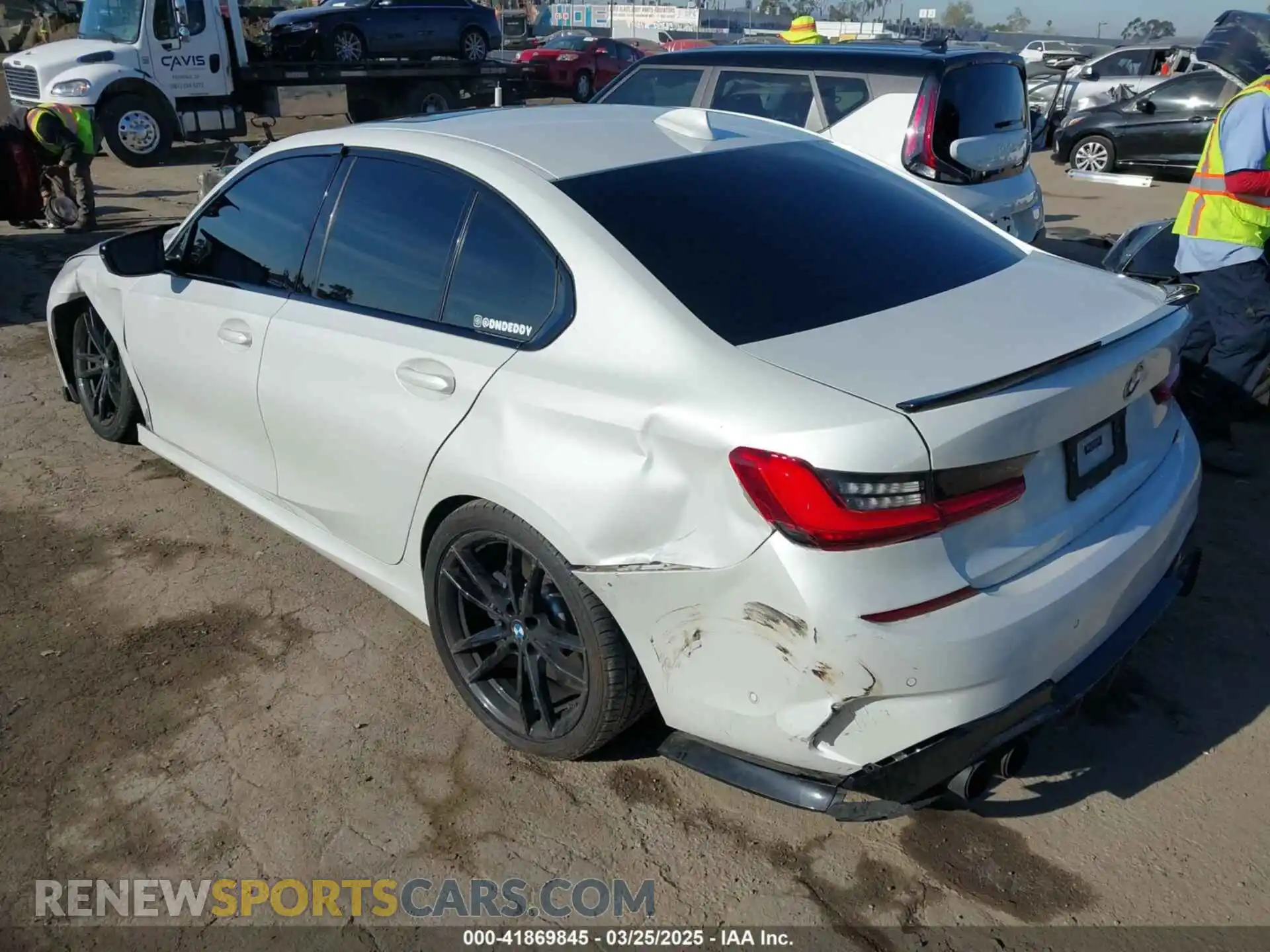 3 Photograph of a damaged car WBA5U7C02LFH69972 BMW 3 SERIES 2020