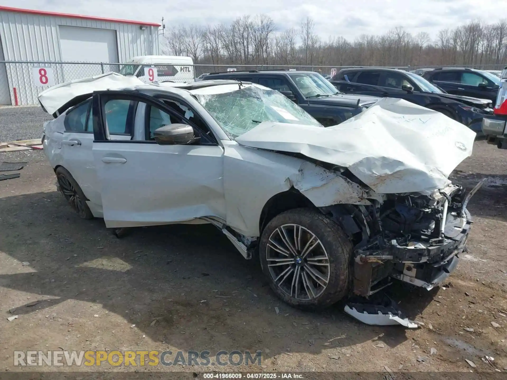 1 Photograph of a damaged car WBA5U9C01LFH03344 BMW 3 SERIES 2020