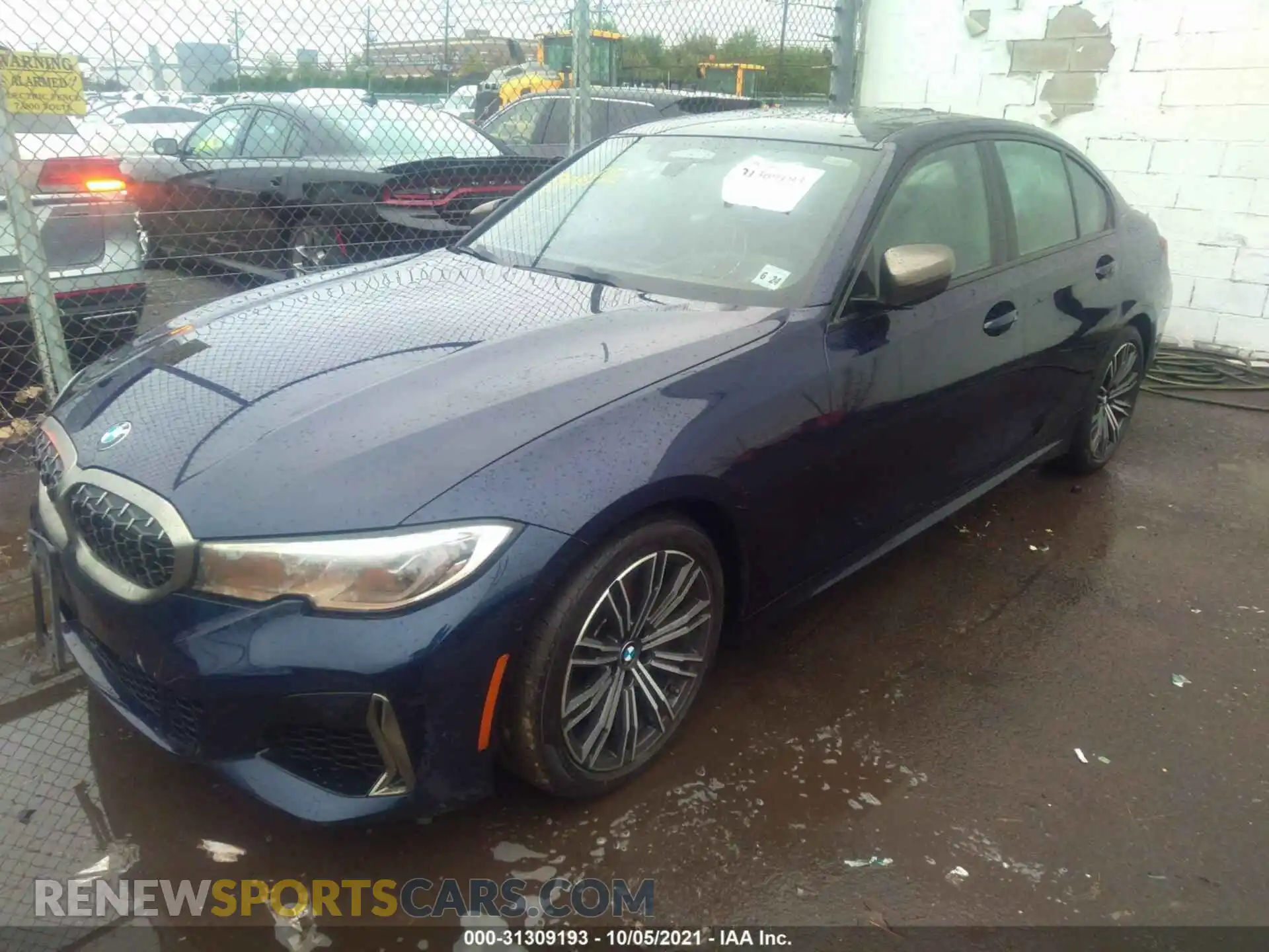2 Photograph of a damaged car WBA5U9C04LFH02706 BMW 3 SERIES 2020