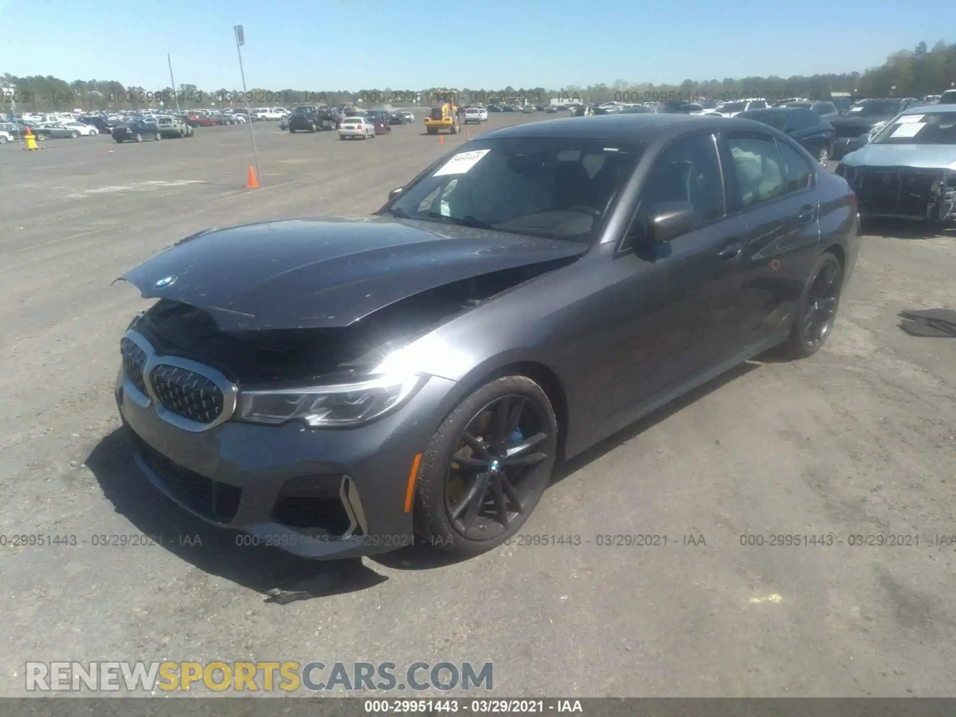 2 Photograph of a damaged car WBA5U9C05LA380426 BMW 3 SERIES 2020