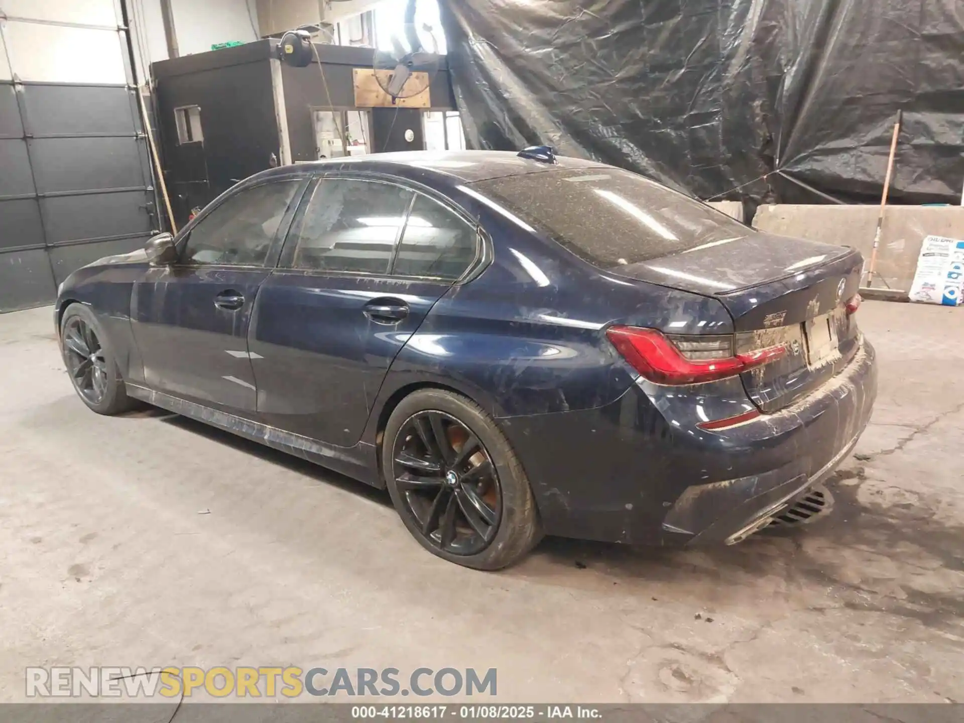 3 fotografías del automóvil dañado WBA5U9C07LAF54824 BMW 3 SERIES 2020