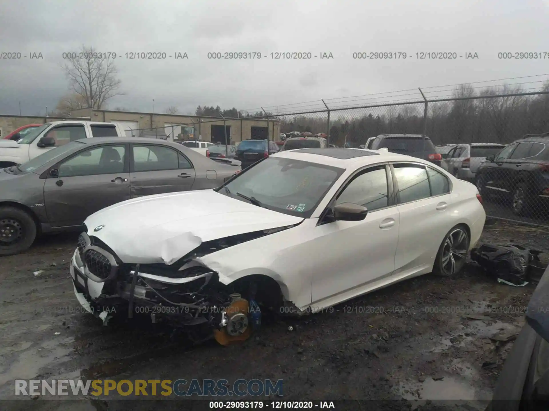 2 Photograph of a damaged car WBA5U9C09LFJ84797 BMW 3 SERIES 2020