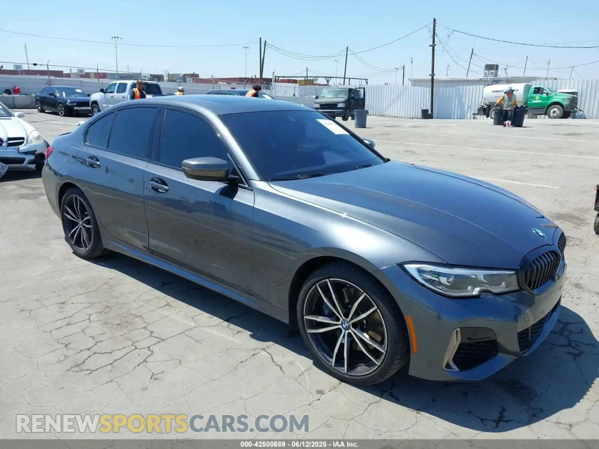1 Photograph of a damaged car WBA5U9C0XLA380339 BMW 3 SERIES 2020