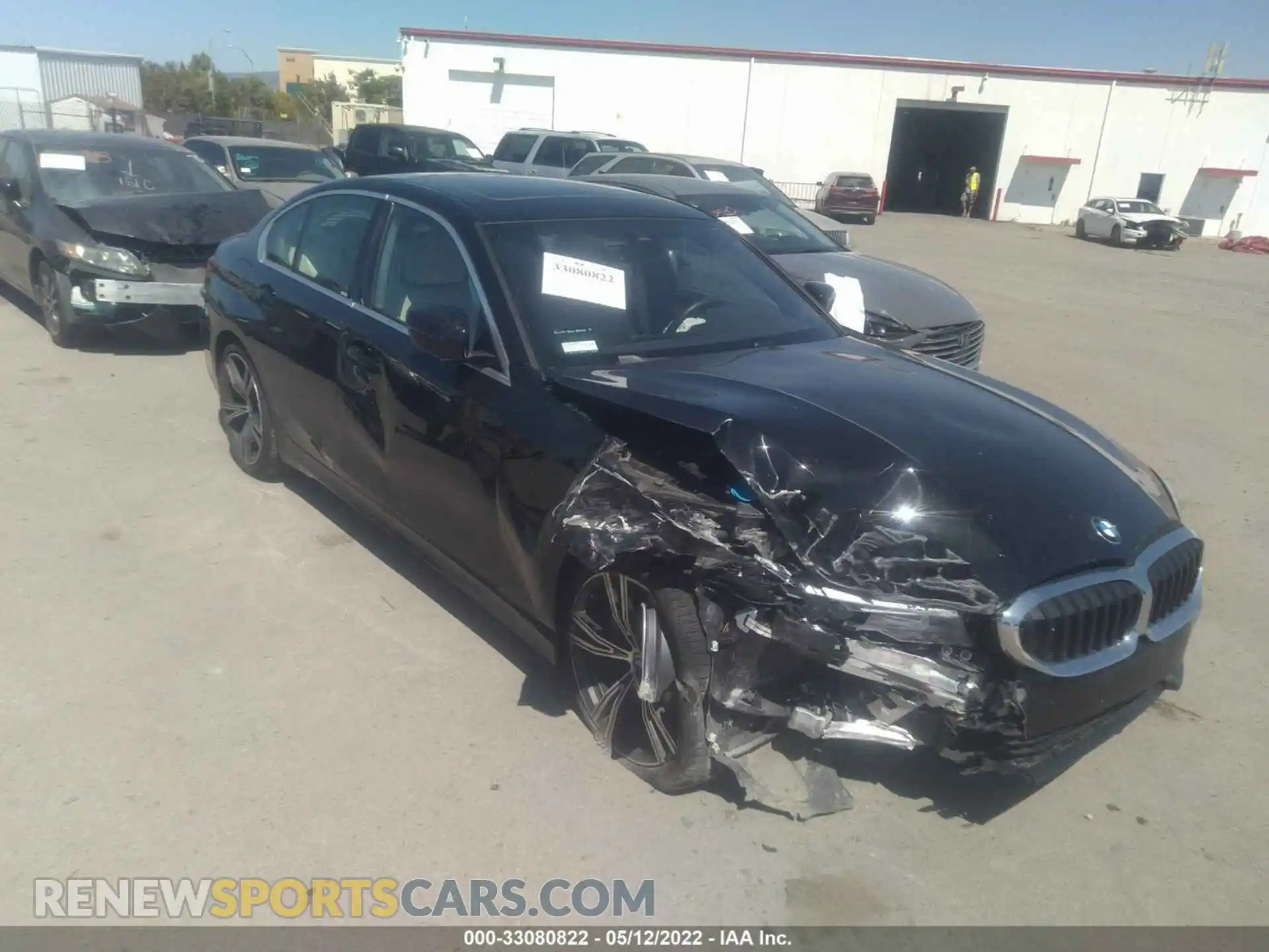 1 Photograph of a damaged car 3MW5P7J06M8B70722 BMW 3 SERIES 2021