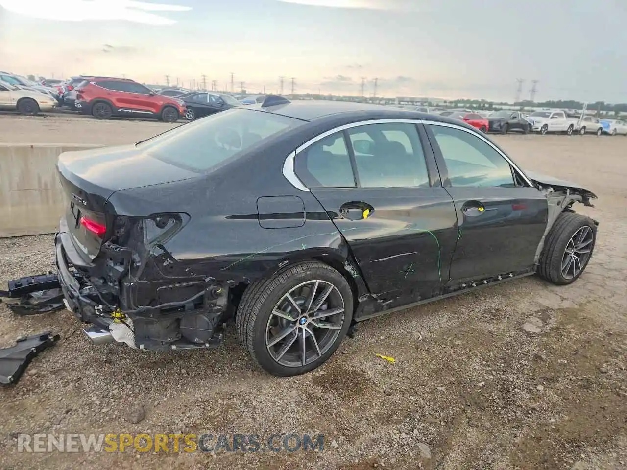 3 Фотография поврежденного автомобиля 3MW5P9J01M8C05145 BMW 3 SERIES 2021