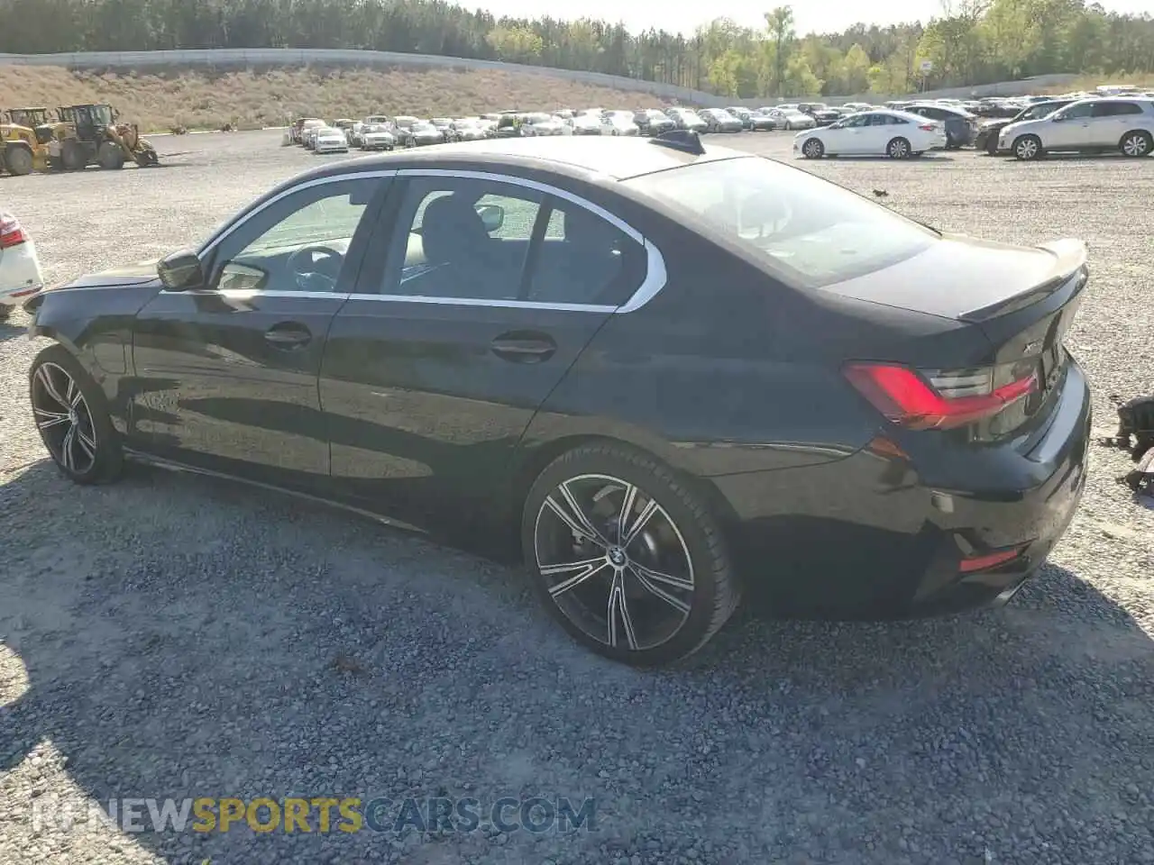 2 Photograph of a damaged car 3MW5P9J09M8C11548 BMW 3 SERIES 2021