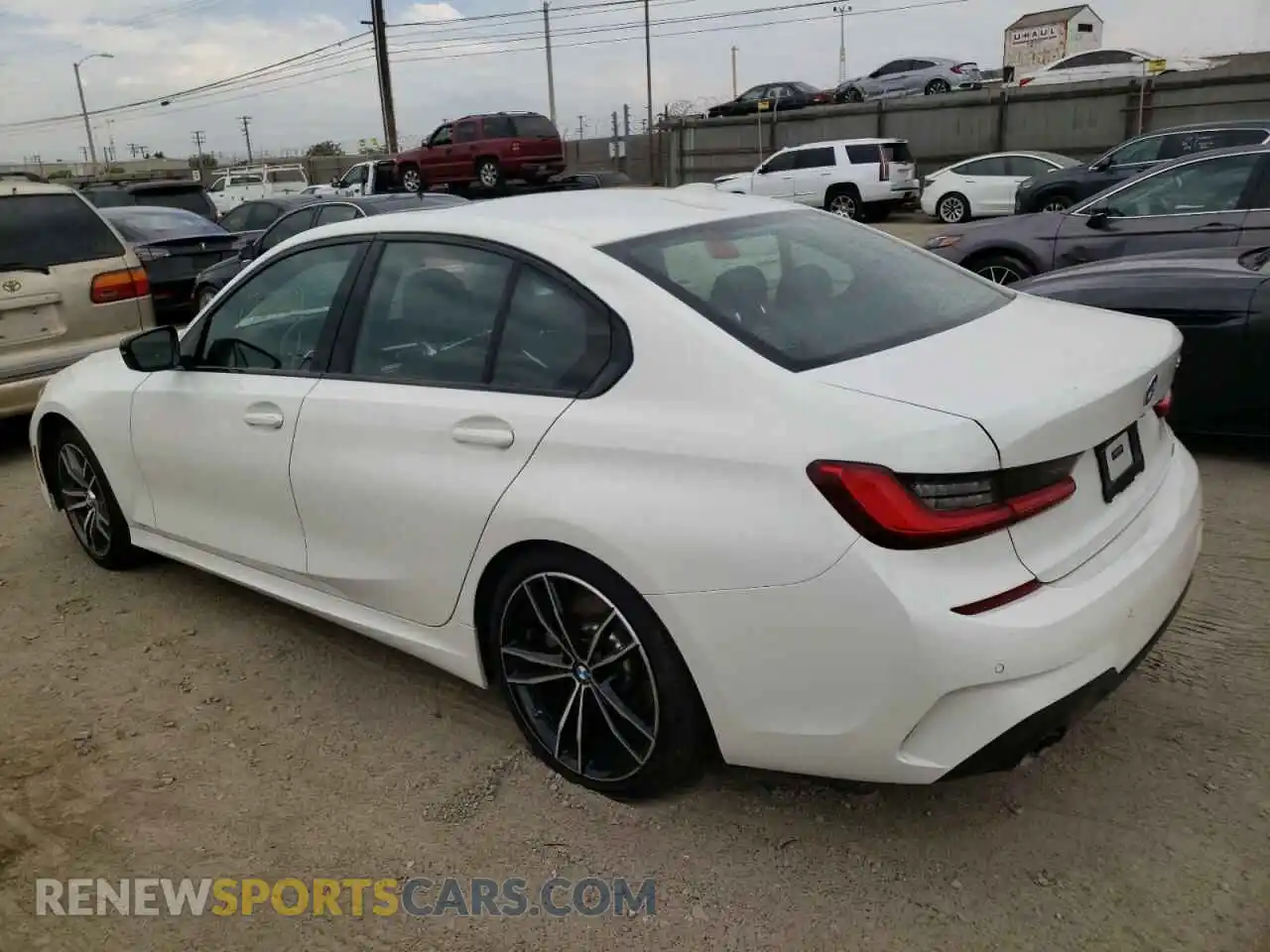 3 Photograph of a damaged car 3MW5R1J00M8C03320 BMW 3 SERIES 2021