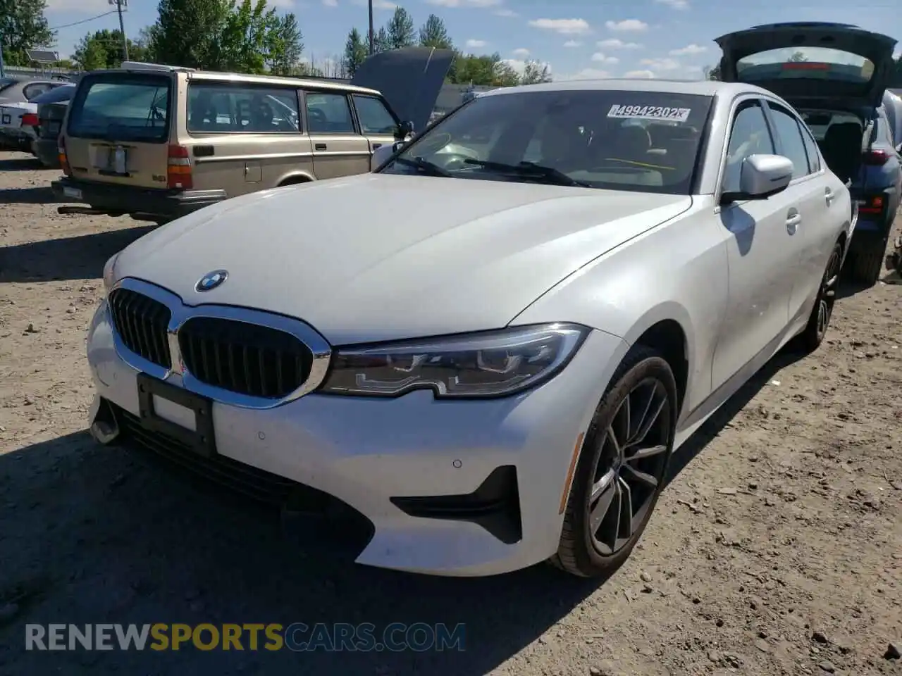 2 Photograph of a damaged car 3MW5R1J00M8C07108 BMW 3 SERIES 2021